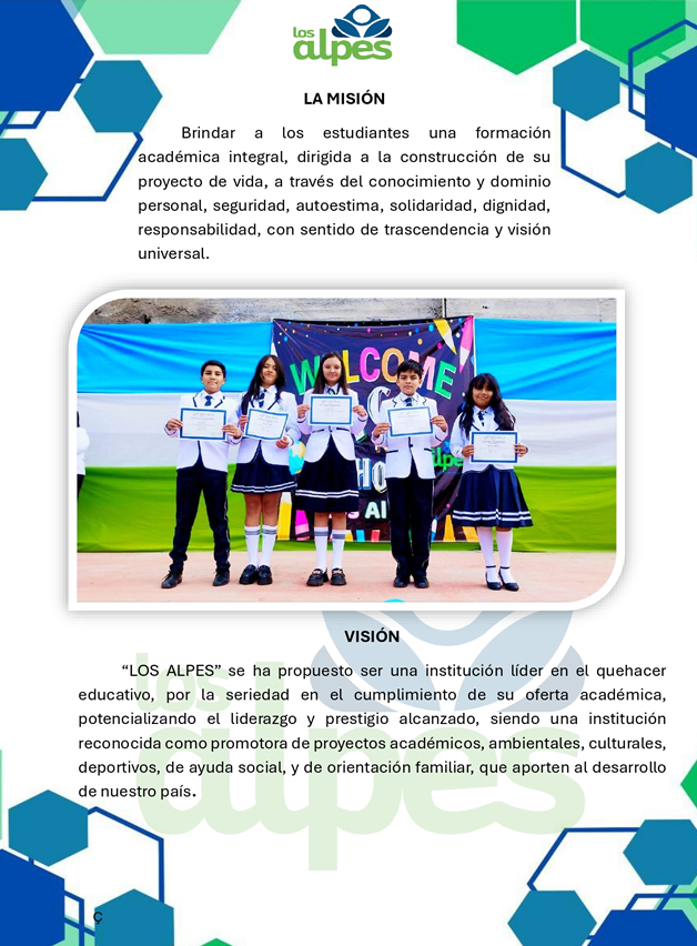 UNIDAD EDUCATIVA PARTICULAR LOS ALPES