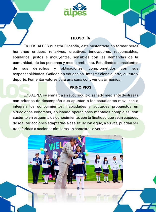 UNIDAD EDUCATIVA PARTICULAS LOS ALPES